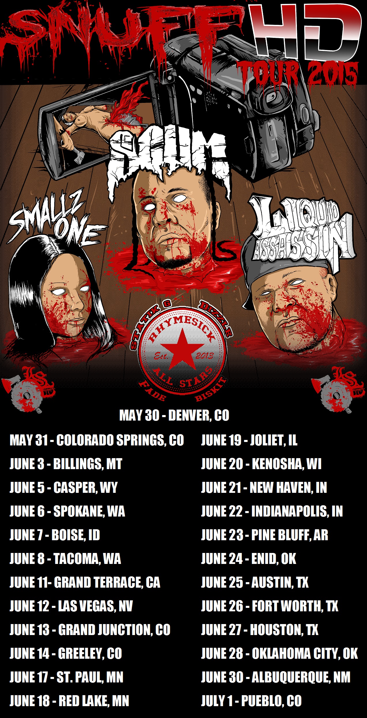 SCUMâ€™s 2015 Snuff HD Tour â€“ Spokane, WA