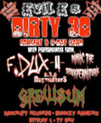 Evile E's Dirty 30