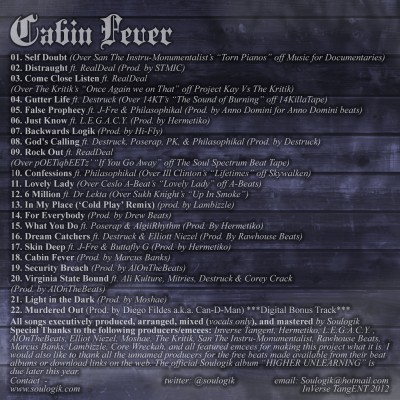 Cabin Fever Back Cover
