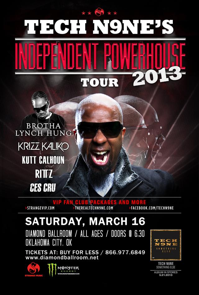 Tech N9ne - Independent Powerhouse Tour