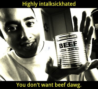 AceTone who want beef?