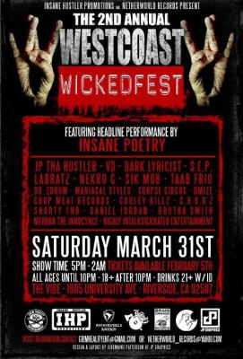 Westcoast Wickedfest Flyer