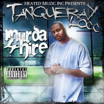 Tanq's album cover for Murda 4 Hire