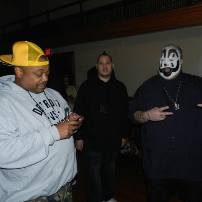 The three most wicked men in the underground. The King of Horrorcore King Gordy, Fury, and the Duke of the Wicked Violent J.