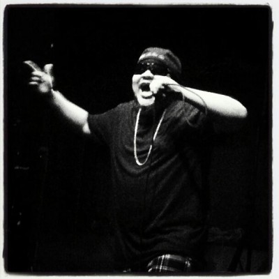 Mr. Westside rocking the mic
