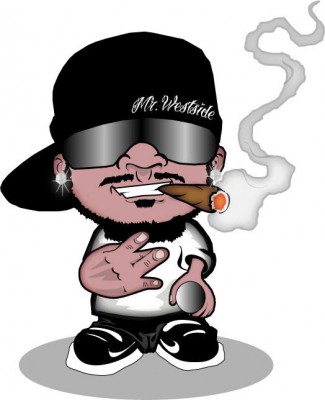 One of The Scrubb's of 1416 Design's cartoon's of Mr. Westside