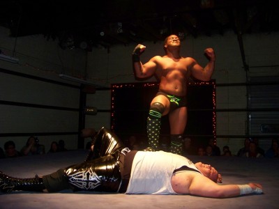 Shane Martin gets the 3 count at PCW.