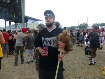 Denton and Karyn, ready for main stage