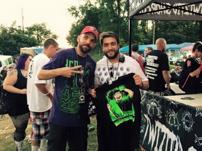 Myself and George of Majik Ninja Entertainment!