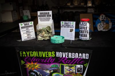 The Raffle setup